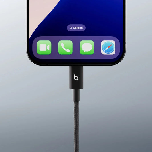 Beats USB-A to USB-C Woven Cable (1.5 m / 5 ft)  - Bolt Black
