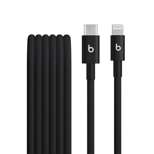 Beats USB-C to Lightning Woven Cable (1.5 m / 5 ft)  - Bolt Black